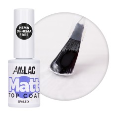 AlleLac Top Matt No Wipe UV/LED HEMA/Di-HEMA Free - Топ мат без лепкав слой 5гр. AlleLac Top Matt No Wipe UV/LED HEMA/Di-HEMA Free - Топ мат без лепкав слой 5гр.